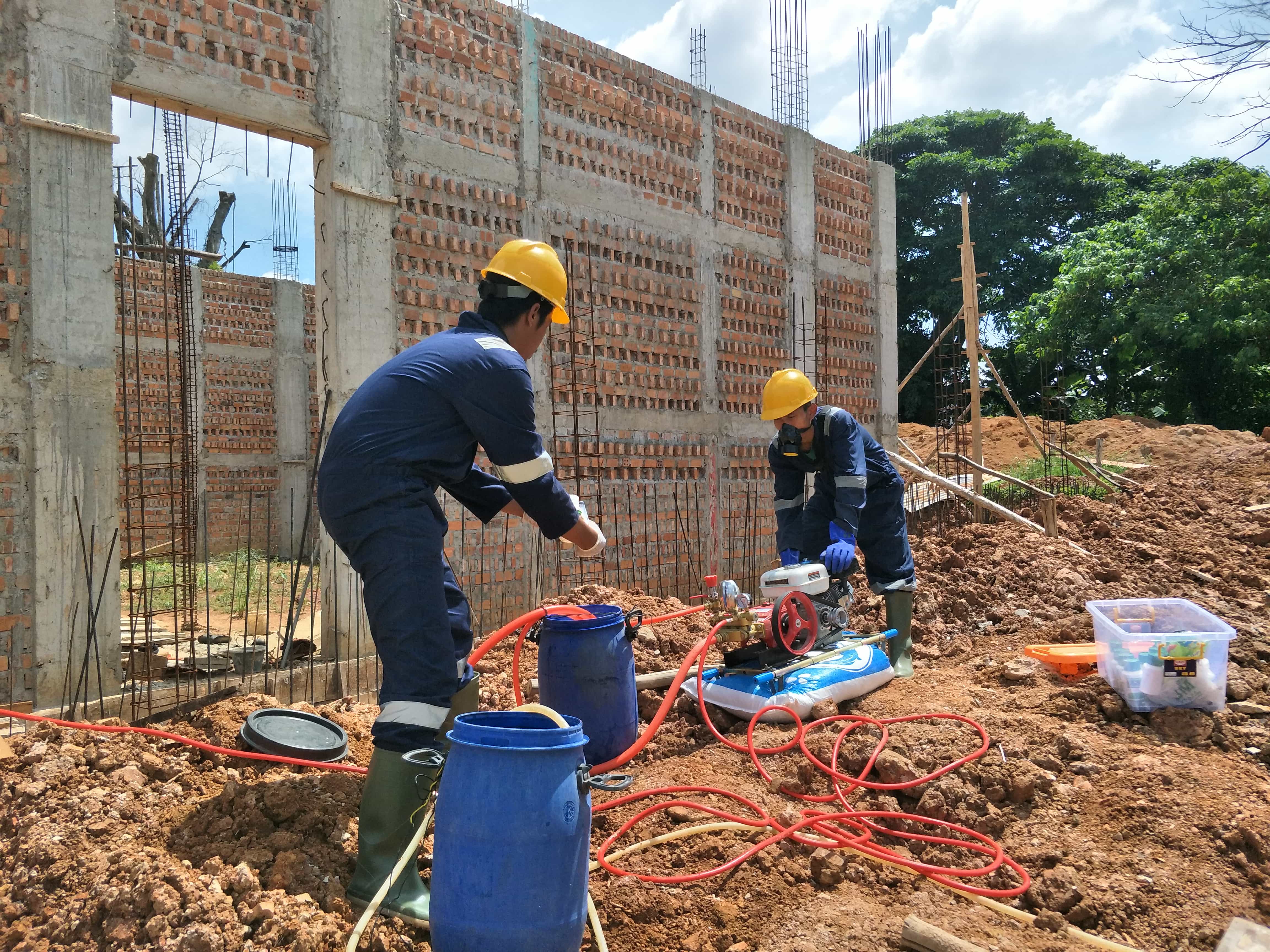 Treatment Anti Rayap Pra Konstruksi