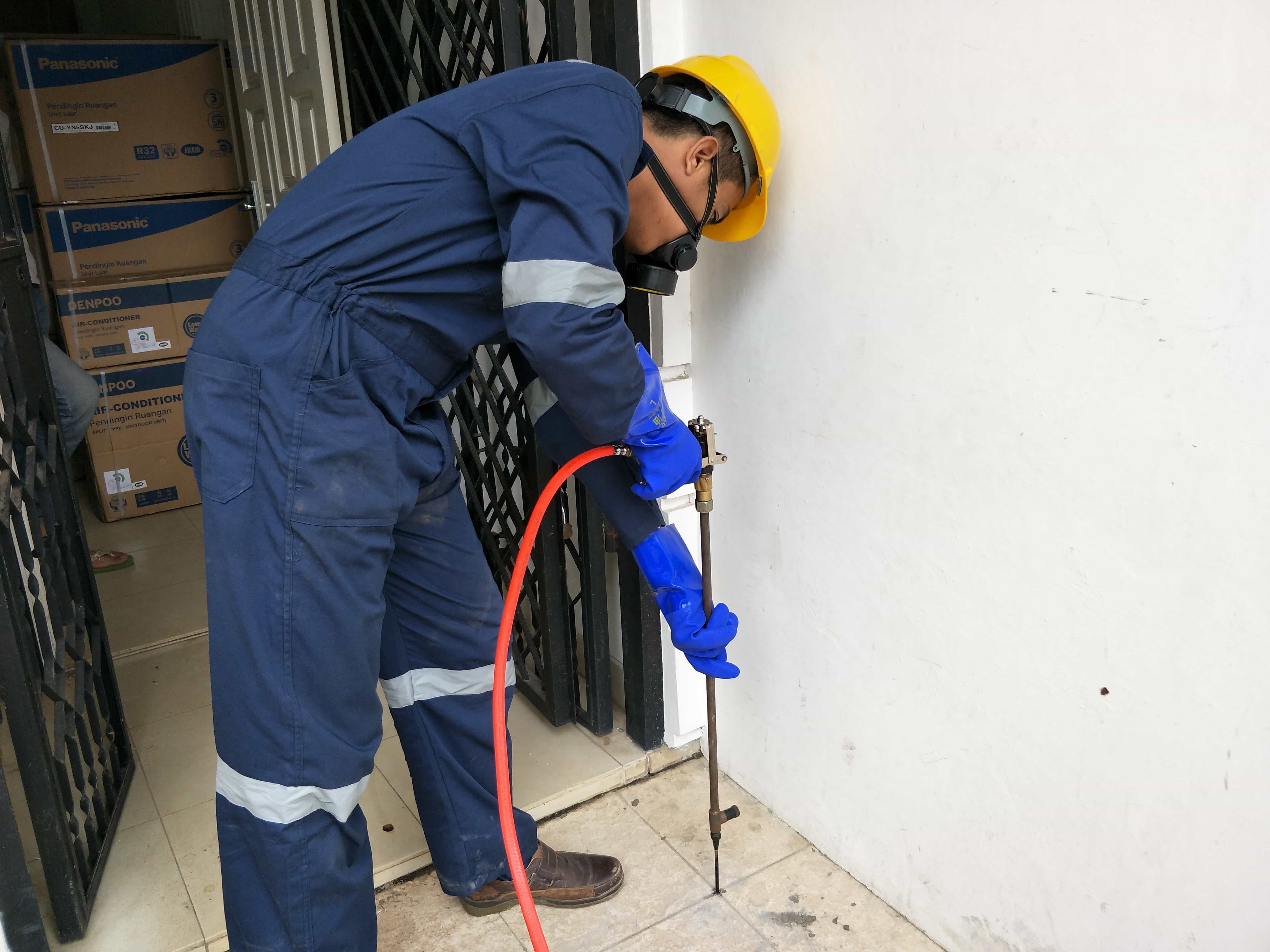 Treatment Anti Rayap Paska Konstruksi